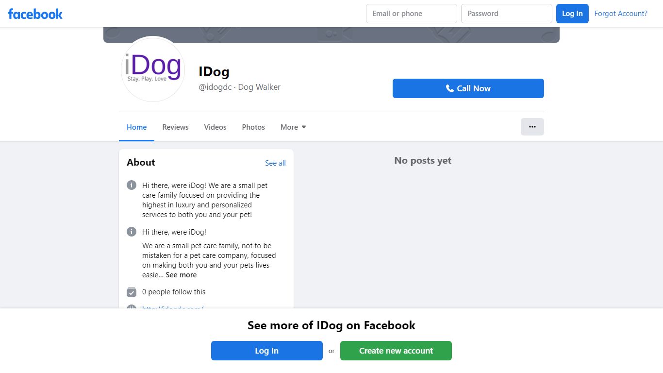 IDog - Home - Facebook